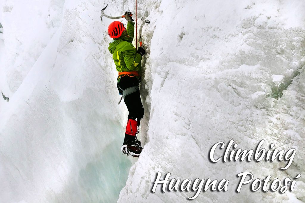 Climbing Huayna Potosi